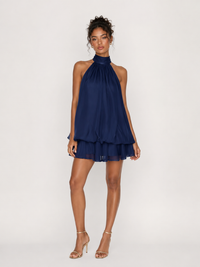 New-design Asymmetric Halter-neck Spicy-girl Dress For Women