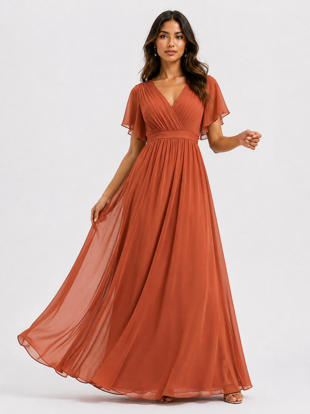 Elegant Womens Casual Evening Dress