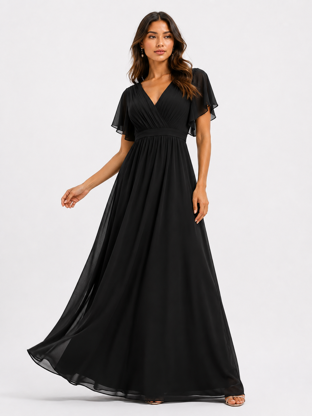 Elegant Womens Casual Evening Dress