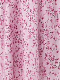 Autumn European And American Fashion Casual Home Floral Backless Dress Women