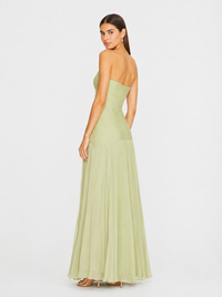 Casual Rib Fabric Tube Top Dress