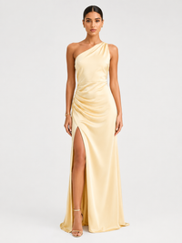 Women's Solid Color Graceful And Fashionable Dress