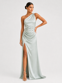 Women's Solid Color Graceful And Fashionable Dress